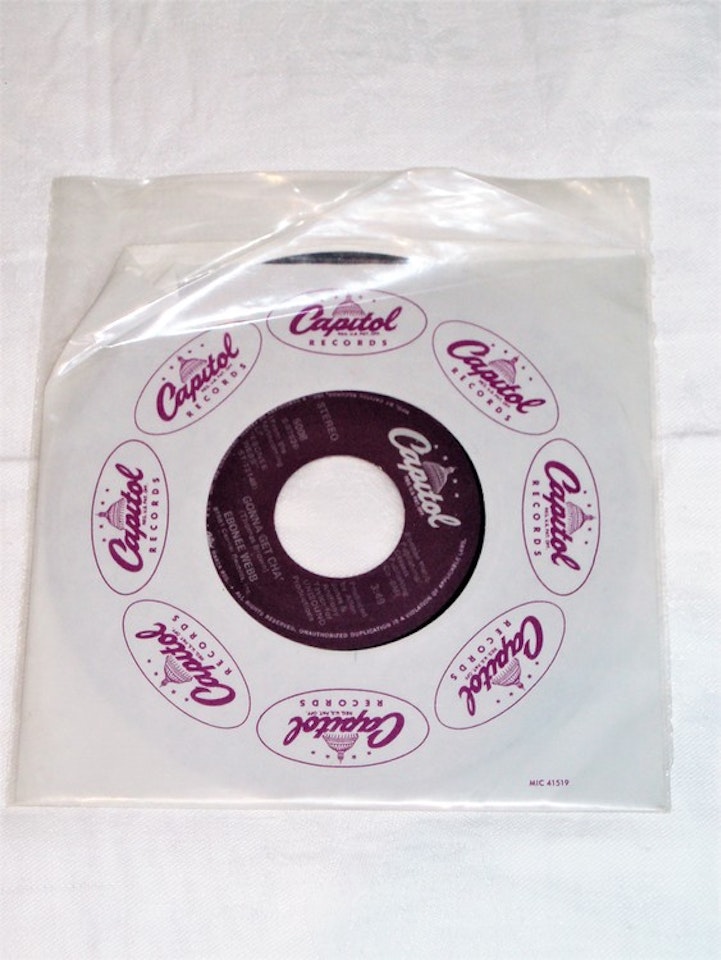Ebonne Webb "Gonna Get Cha" 1981 mycket bra skick.