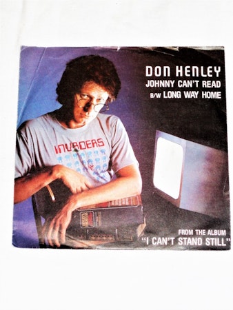 Don Henley "Johnny Cant Read" mycket bra skick.
