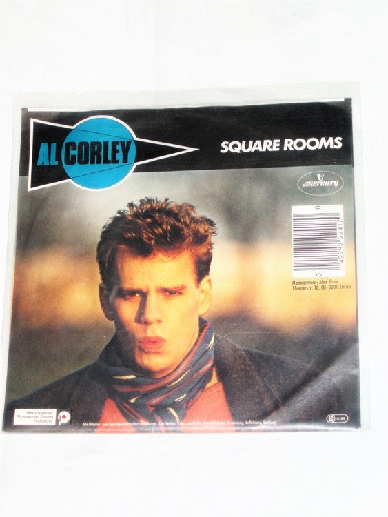 Al Corley "Square Rooms" mycket bra skick.