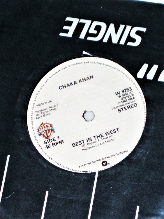 Chaka Khan "Best In The West" mycket bra skick.
