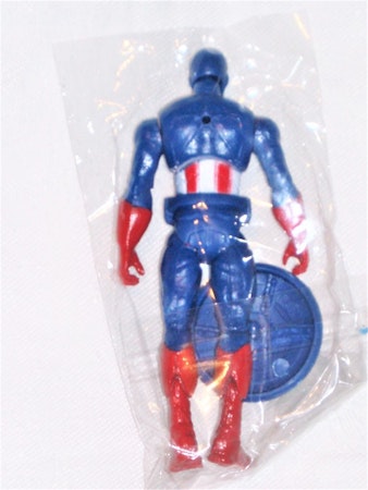 Captain America höjd 10 cm normalt begagnat skick ny