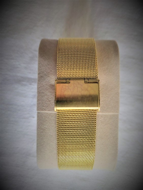 Rosefield Armbandsklocka Herr Dia 4 cm Urtavla Vit.Guld armband Nyskick