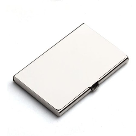 Kreditkortshållare Silver rostfritt stål Aluminium