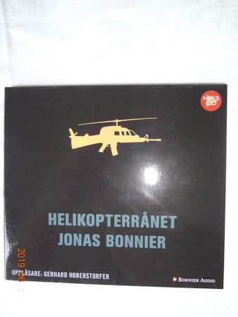 Jonas Bonnier"Helikopter rånet"2017,1cd 11tim 22min.