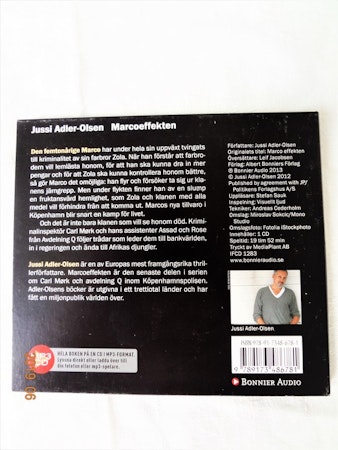 Jussi Adler Olsen"Marcoeffekten"mycket bra..