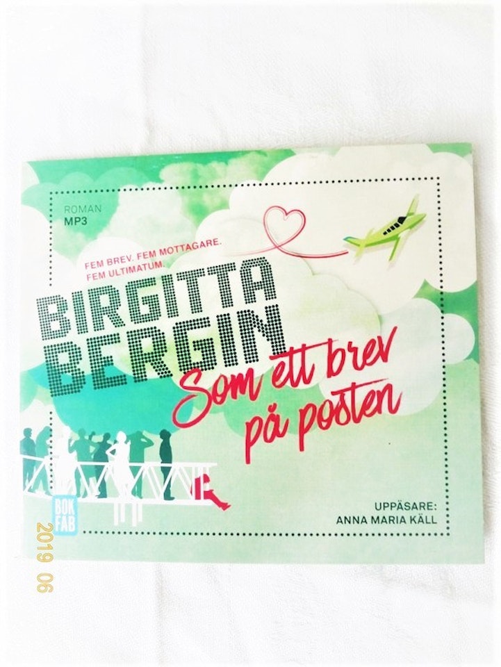 Birgitta Bergin "Som Ett Brev På Posten" mycket bra skick..