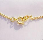 Skorpion Antik Guld med halskedja Vintage