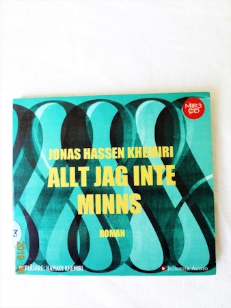 Jonas Hassen Khemiri"Allt Jag Inte Minns" mycket bra skick begagnad.