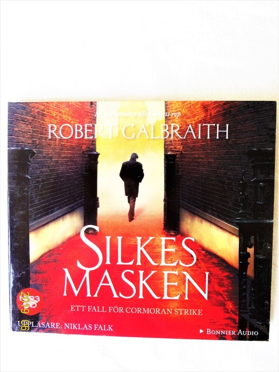 Robert Calbraith "Silkesmasken" mycket bra skick begagnad.