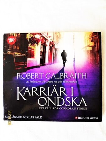 Robert Calbraith "Karriär i Onska" mycket bra skick begagnad.