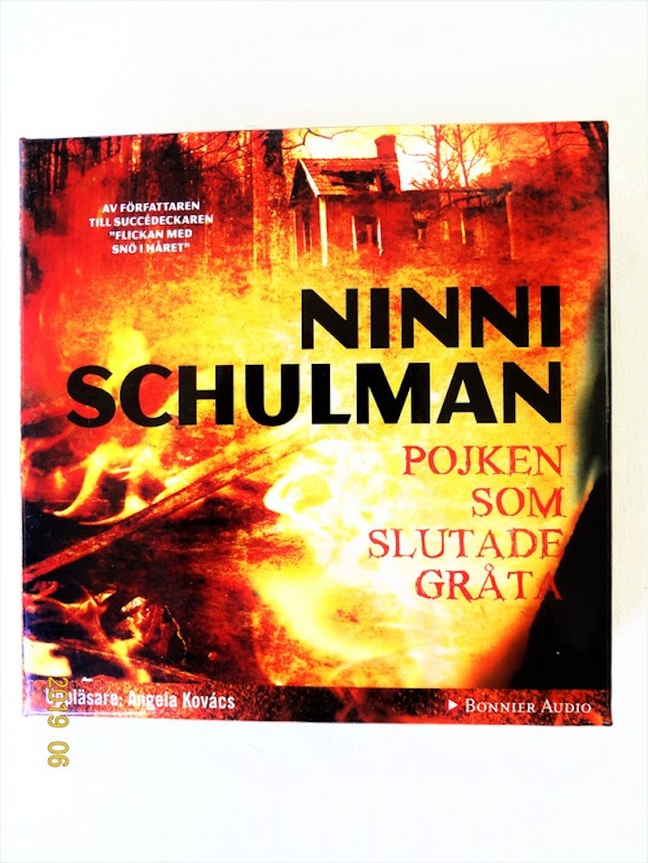 Ninni Schulmann "Pojken Som Slutade Gråta" mycket bra skick.