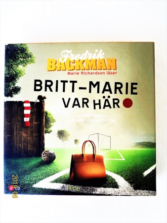 Fredrik Backman "Britt-Mari Var Här" mycket bra skick begagnad.