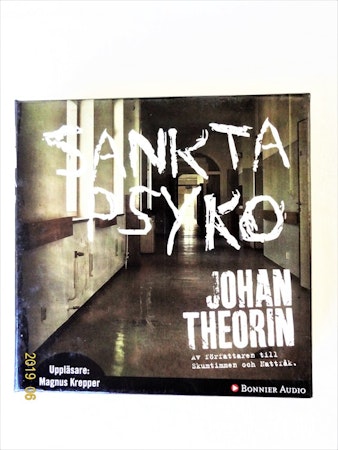 Johan Theorin "Sankta Psyko" mycket bra skick begagnad.Fraktfritt