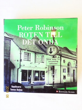 Peter Robinson "Roten Till Det Onda" mycket bra skick.