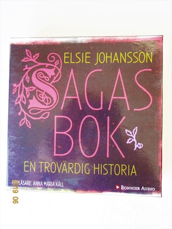 Elsie Johansson "Sagas Bok" mycket bra skick begagnad.