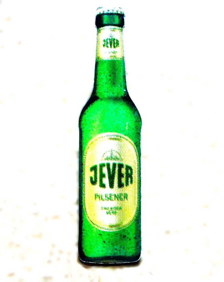 Jever Pilsner flaska 0.7 x 3.0 cm. Tyskland