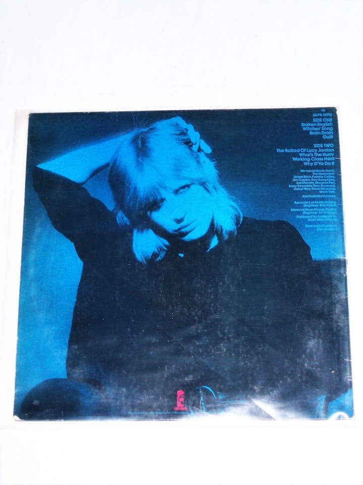 Marianne Faithfull "Broken English" 2 november 1979.