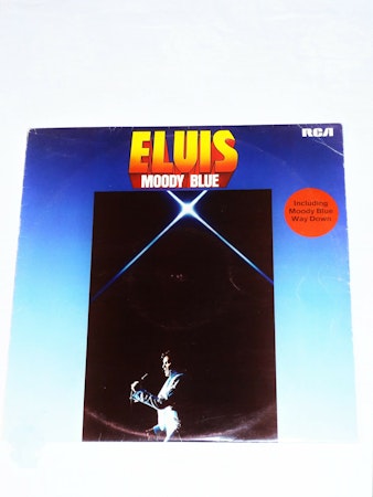 Elvis Presley "Moody Blue"Elvis sista studioalbum,juli 1977