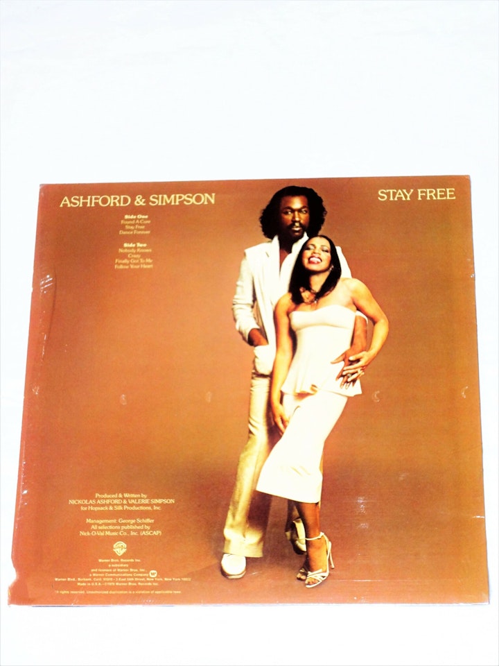Ashford & Simpson "Stay Free" Släpptes 1979.