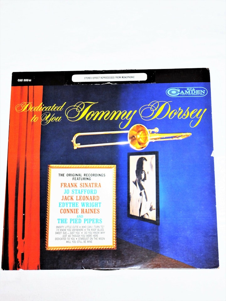 Dedicated to Tommy Dorsey Lp. 1964