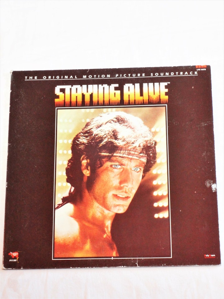 Staying Alive Soundtrack LP - (John Travolta 1983)