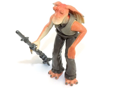 Jar Jar Binks figur Star Wars Episod 1 .Hasbro