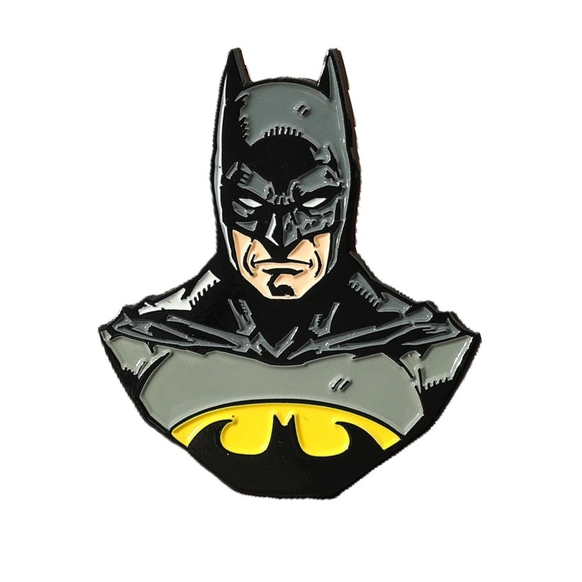 Batman Pin Marvel Höjd 4.3 cm.Bredd 3.8 cm.