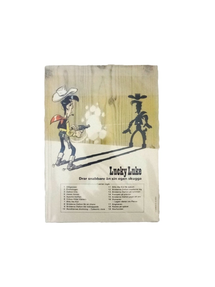 Lucky Lukes äventyr. Jesse James nr 4.1975-78. NM, oläst.
