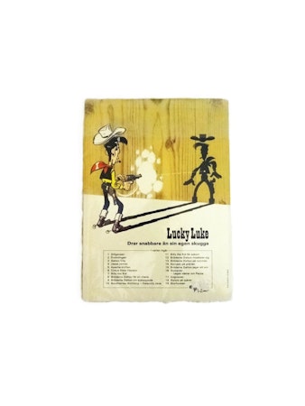 Lucky Lukes äventyr. Apache-Klyftan Nr5.1975-78. NM, oläst.