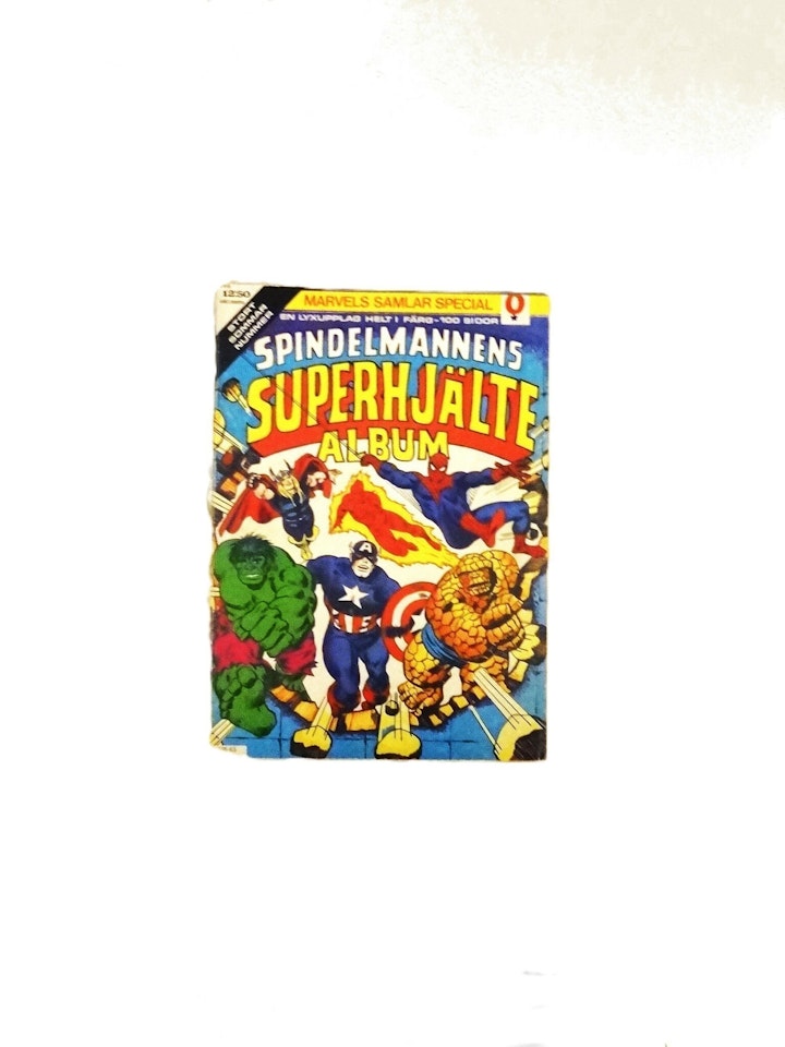 Spindelmannens Superhjälte Album Marvels Samlar Special.