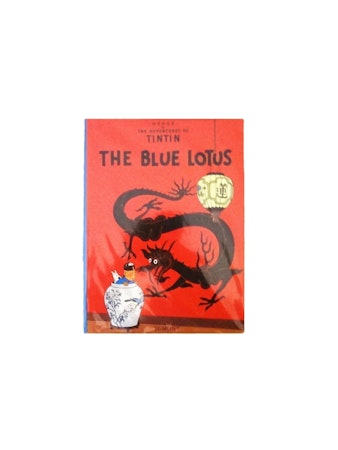 Tintin The Blue Lotus inbunden,MT Engelska Egmont