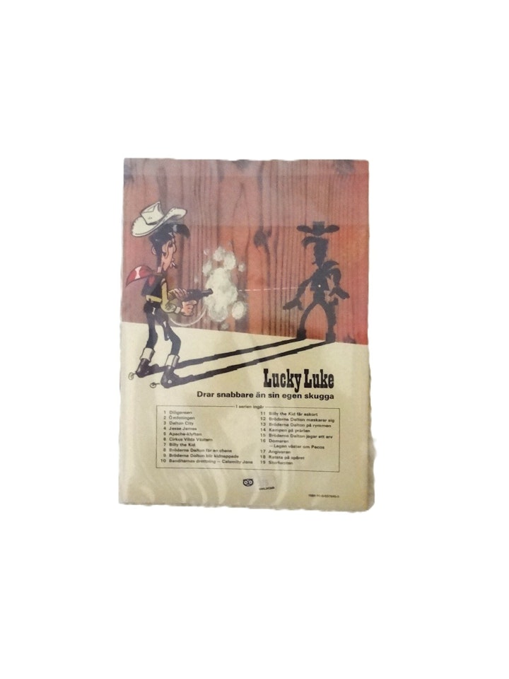 Lucky Lukes äventyr. Billy The Kid Nr 7.1975-78 NM, oläst.
