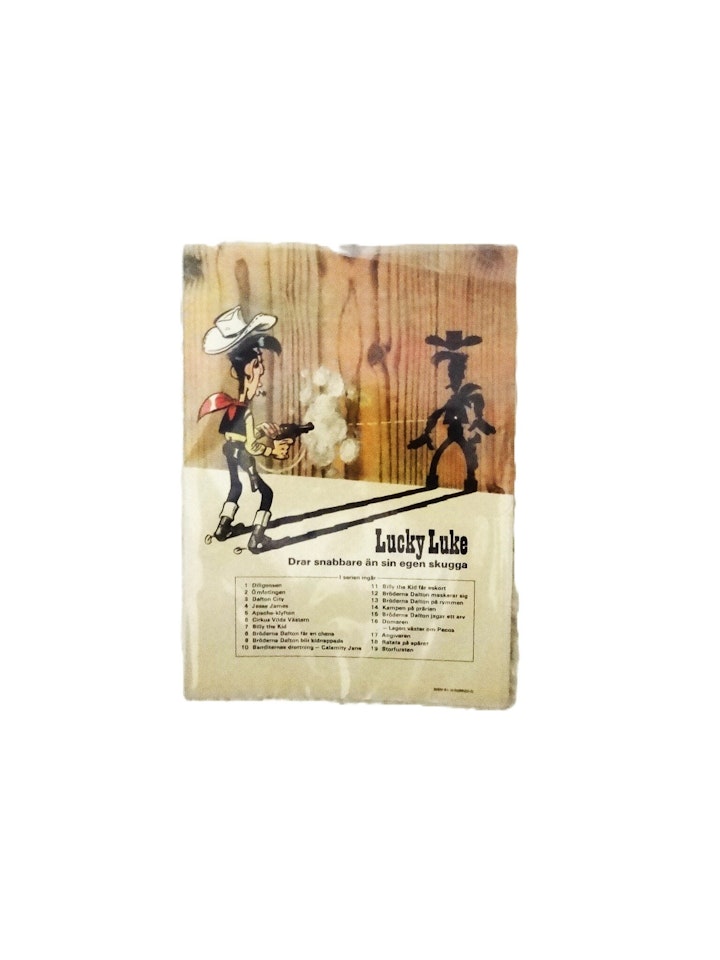 Lucky Lukes äventyr Bröderna... Nr 12.1975-78.NM, oläst.