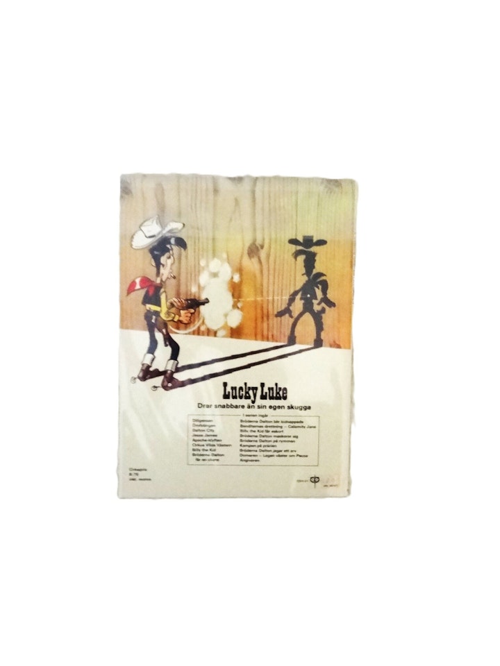Lucky Lukes äventyr Kampen på... Nr 14.1975-78. NM, oläst.
