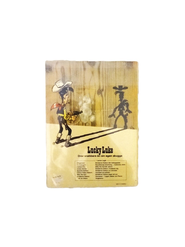 Lucky Lukes äventyr Angivaren. Nr 17.1975-78.NM, oläst.