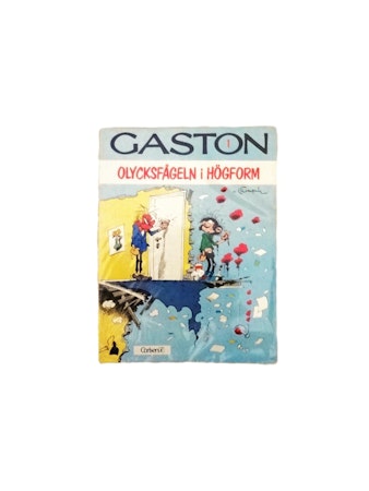 Gaston "Olycksfågeln i högform "Nr 1. VG 1:a upplaga 1976,oläst