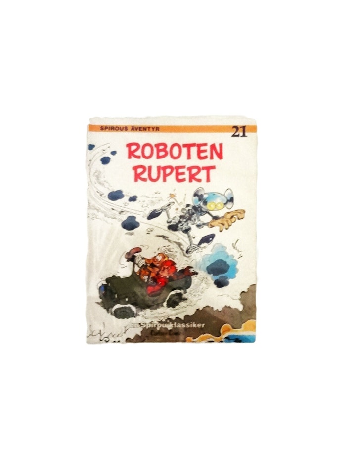 Spirous Äventyr"Roboten Rupert" Nr21.VF 1:a uppl.1981,oläst