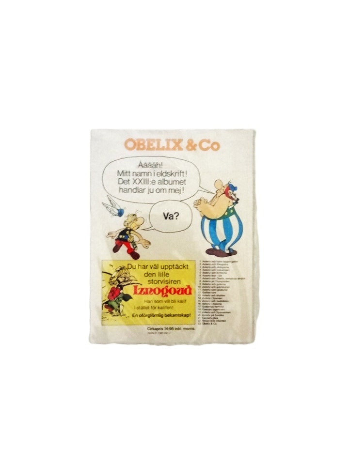 Asterix Obelix & Co nr 23 1:a Upplaga 1978 NM, oläst.