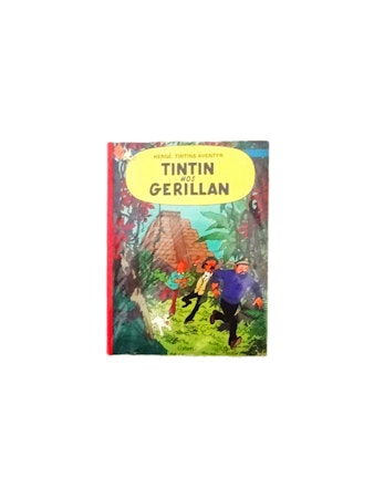 Tintin "Hos Gerillan"Nr 23 1:a Upplaga 1976 VF.