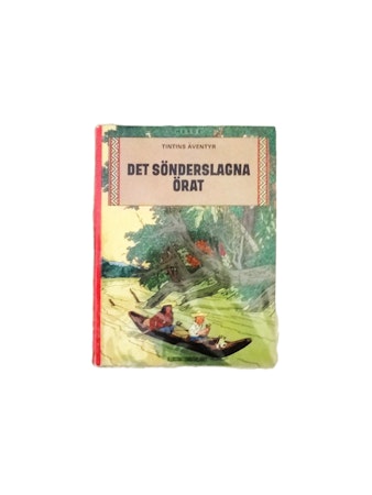 Tintin"Det Sönderslagna örat"Nr 18 1:a Upplaga 1971 VG.
