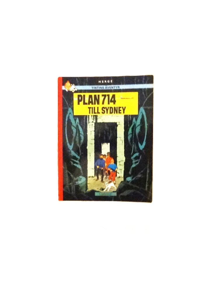 Tintins Äventyr "Plan 714 till Sydney" Nr 16 1976 VG.