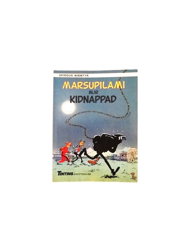 Spirous Äventyr"Marsupilami Blir Kidnappad"Nr 20. VG 1987