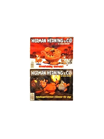 Herman Hedning & Co Nr 11 och 12. Julalbum VF. Very Fine