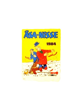 Åsa-Nisse Julalbum 1984 Semic VG Very Good , oläst