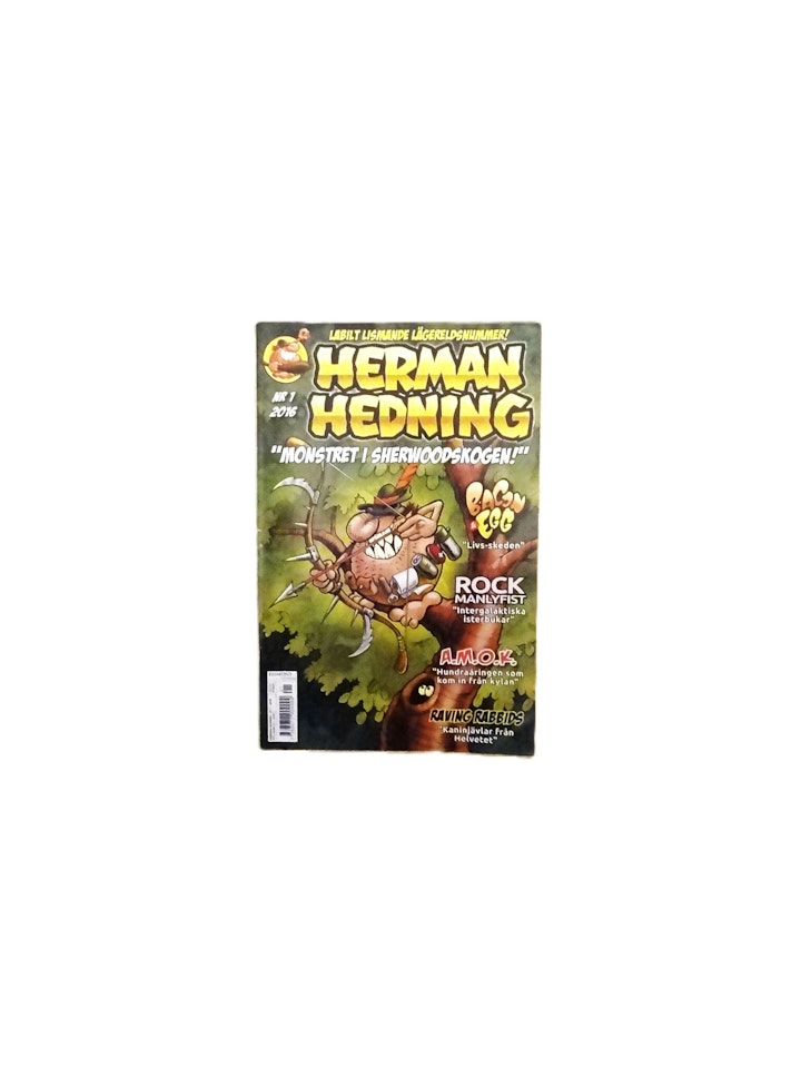 Herman Hedning Nr 1 2016 VG Very Good.