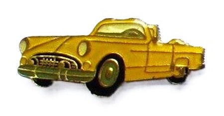 Bil Pin Mått: 3.1 x 1.4 cm.