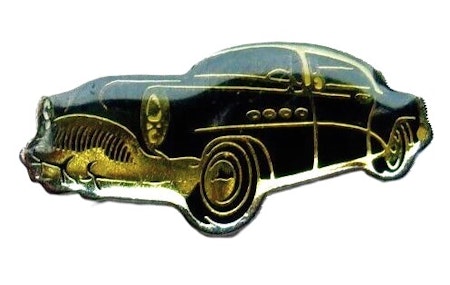 Bil Pin Mått: 2.7 x 1.3 cm.