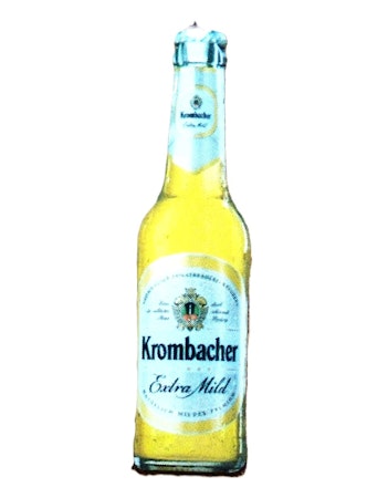 Krombacher Bryggeri Schadeberg bottle extra.. 0,9 x 3,6 cm