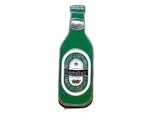 Heineken Öl Pin. Holland. Motiv: Flaska.Mått ca 1.0 x 3.0 cm.Metall