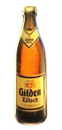 Gilden Kölsch Öl Tyskland Mått 4.0 x 1.1 cm.